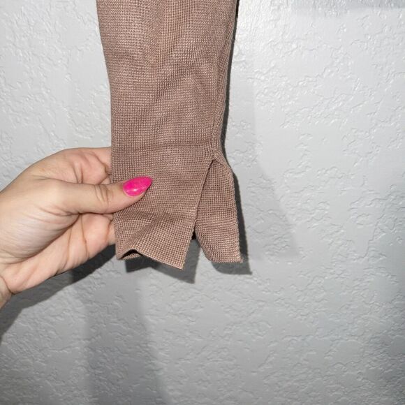 New Abercrombie & Fitch Tan Crew Neck Sweater Size Large - Picture 2 of 6